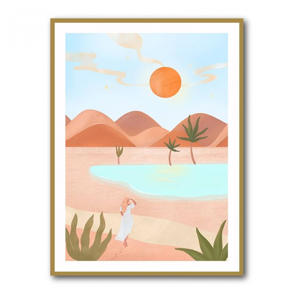 Desert Oasis Wall Art