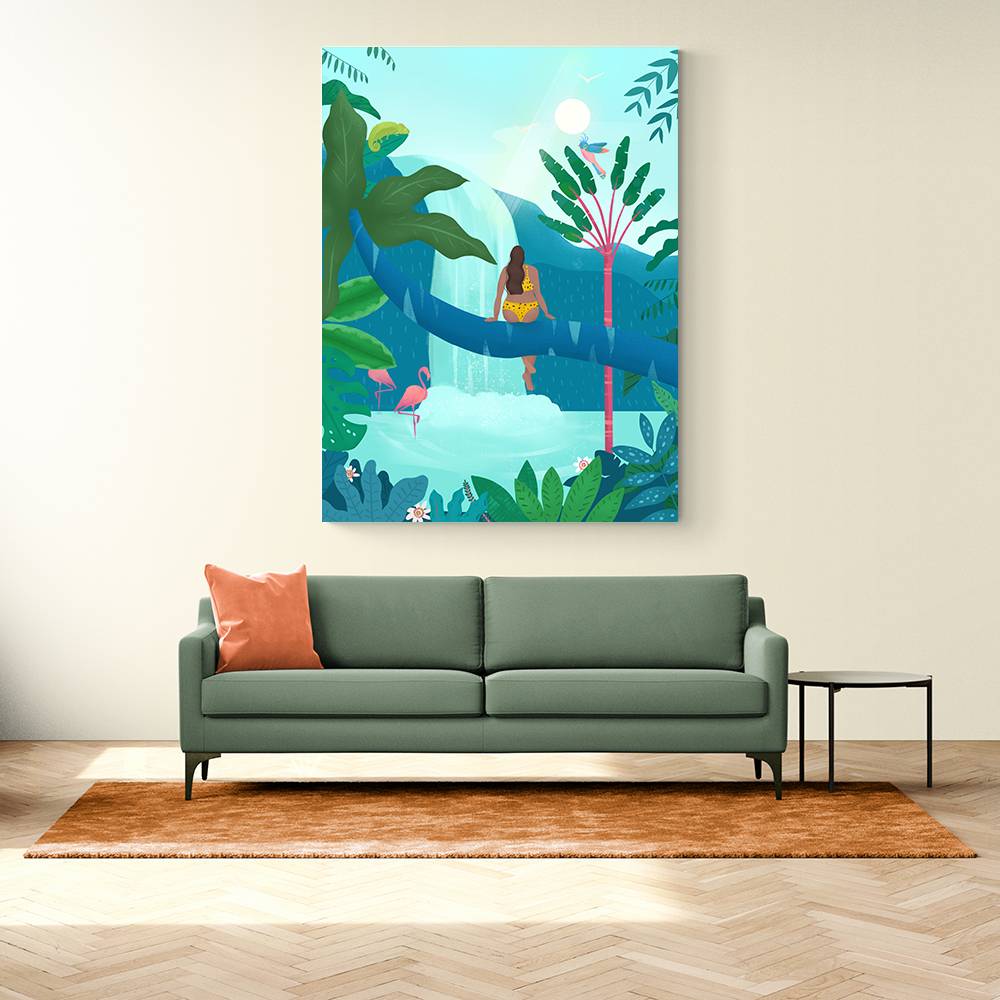 Jungle Girl Wall Art