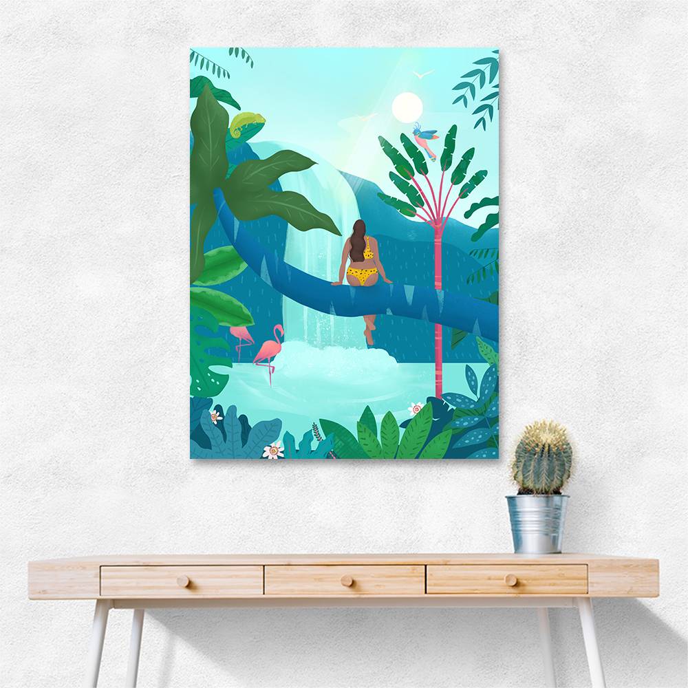 Jungle Girl Wall Art