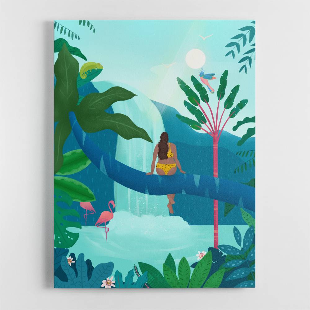 Jungle Girl Wall Art