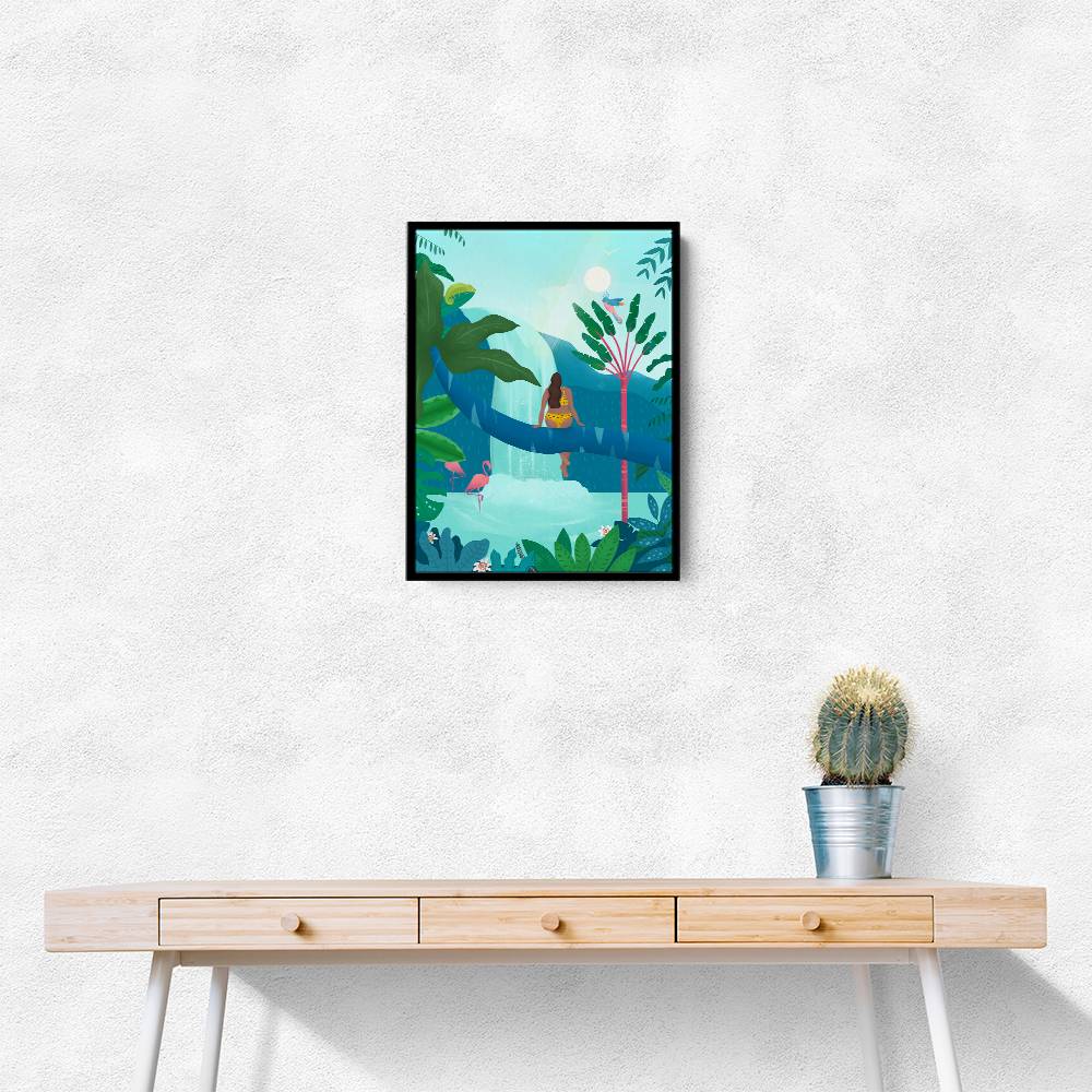 Jungle Girl Wall Art