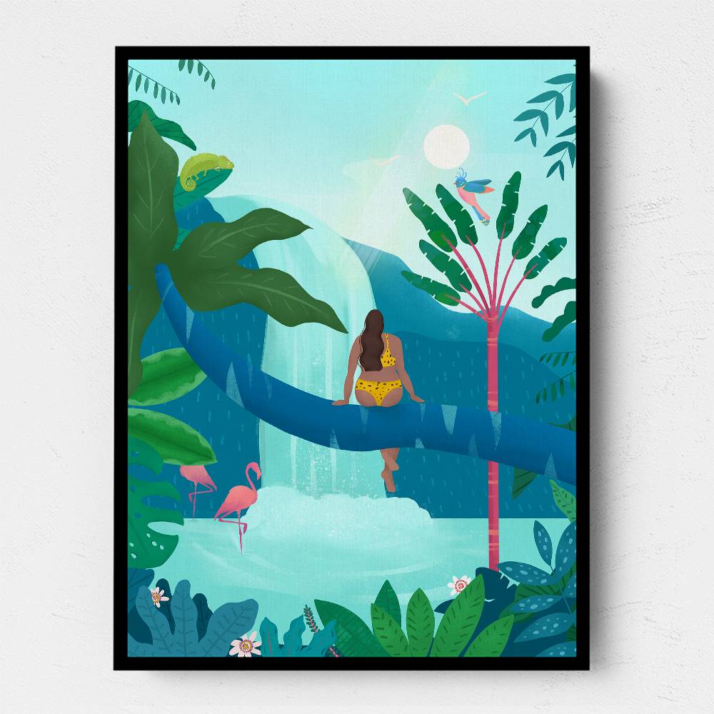 Jungle Girl Wall Art