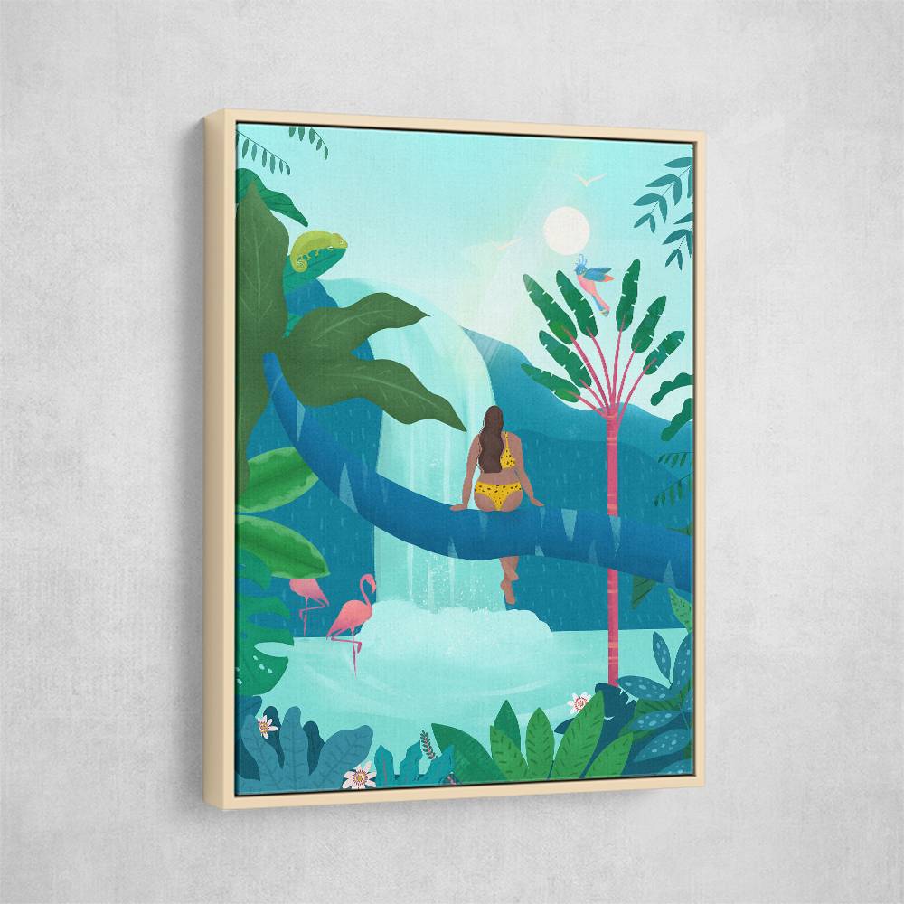 Jungle Girl Wall Art