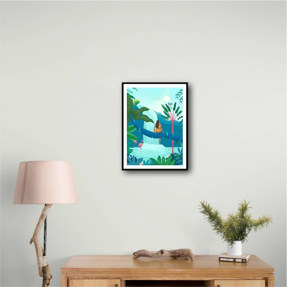 Jungle Girl Wall Art