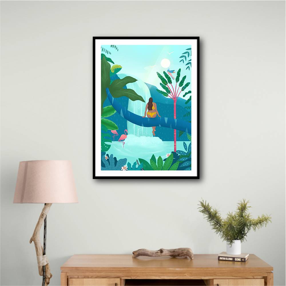 Jungle Girl Wall Art