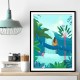 Jungle Girl Wall Art