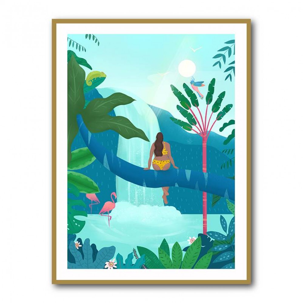 Jungle Girl Wall Art