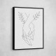 Holding Hands Wall Art