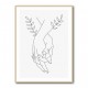 Holding Hands Wall Art