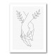 Holding Hands Wall Art