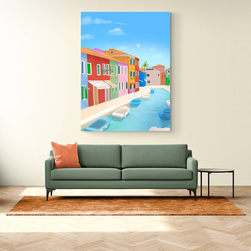 Murano Islands Wall Art