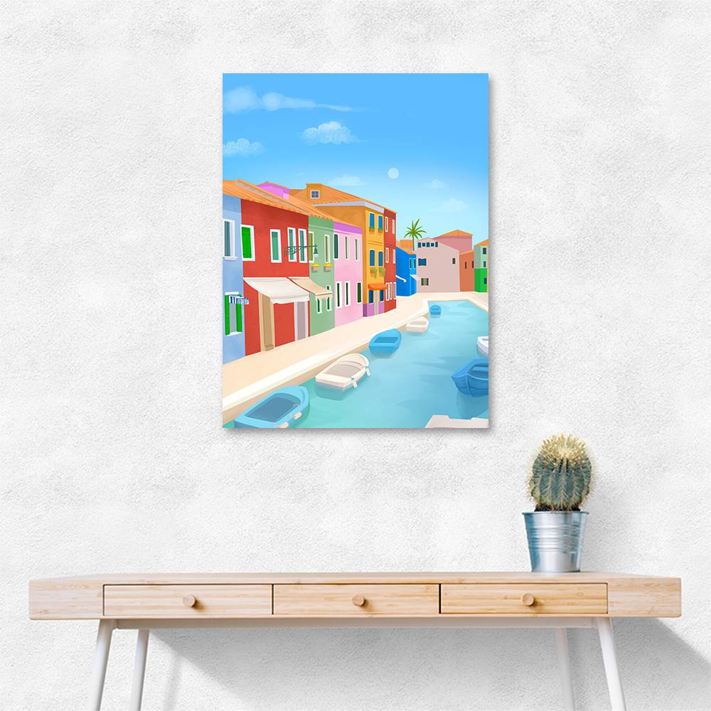 Murano Islands Wall Art