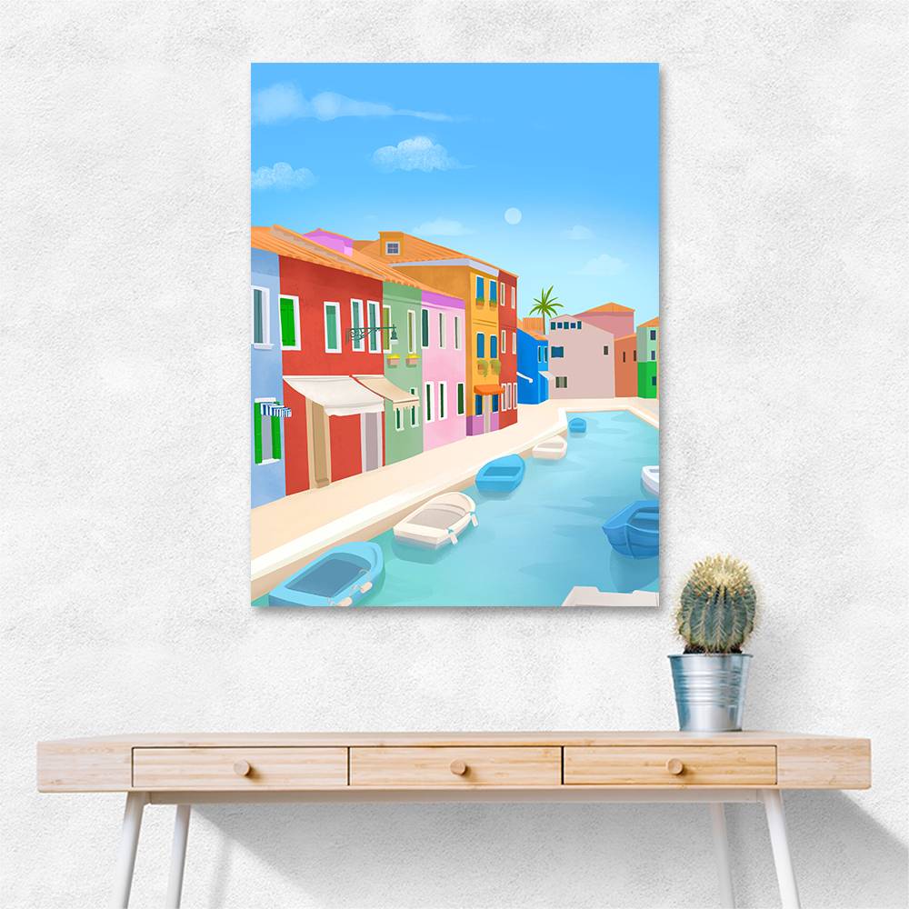 Murano Islands Wall Art