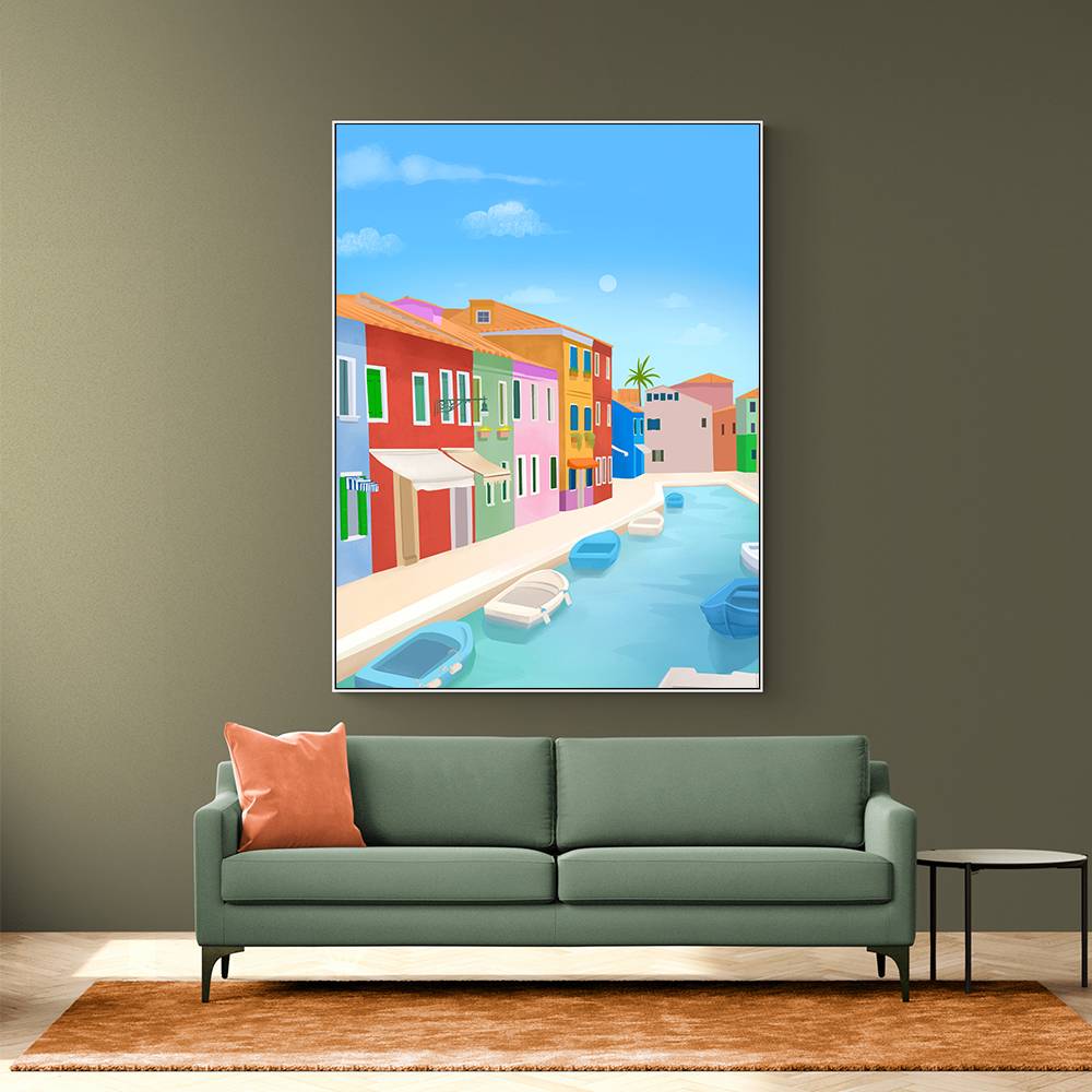 Murano Islands Wall Art