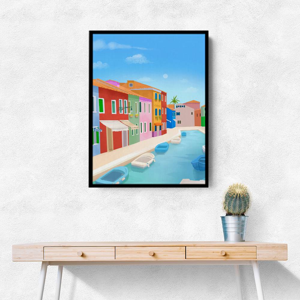 Murano Islands Wall Art