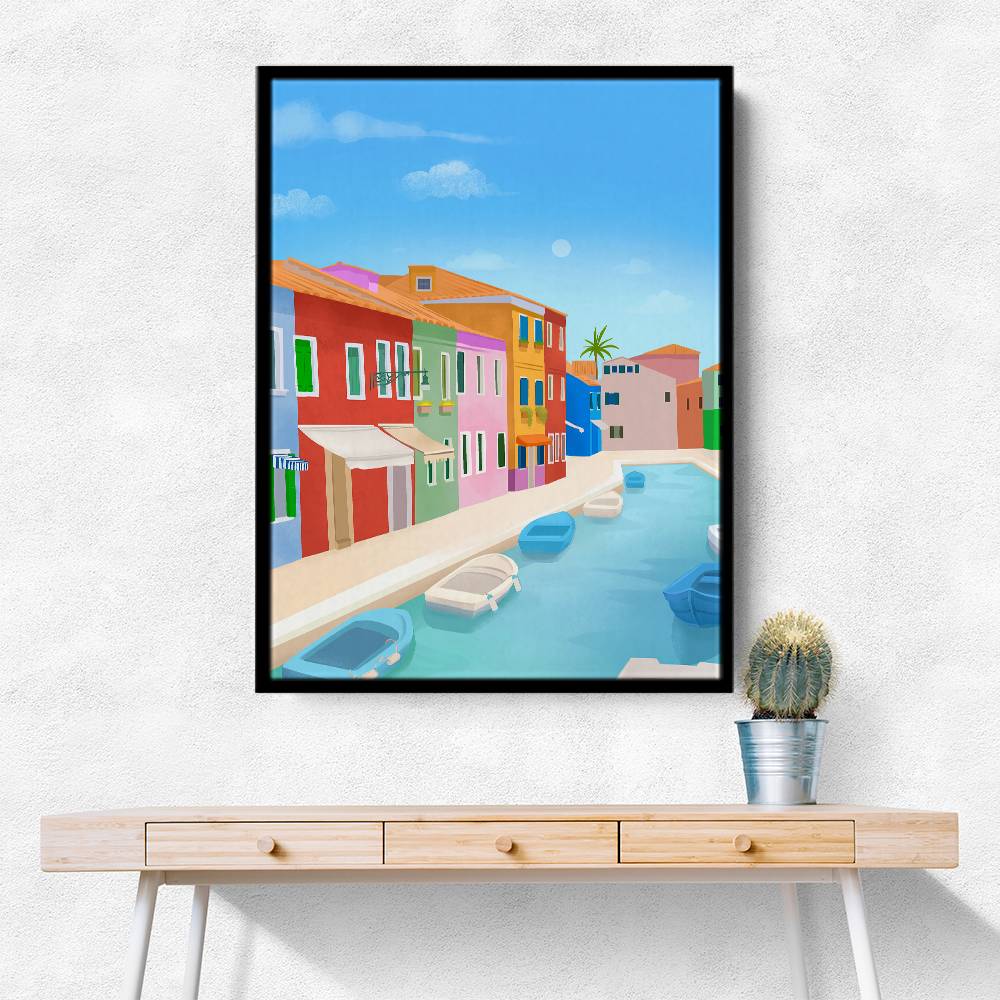 Murano Islands Wall Art