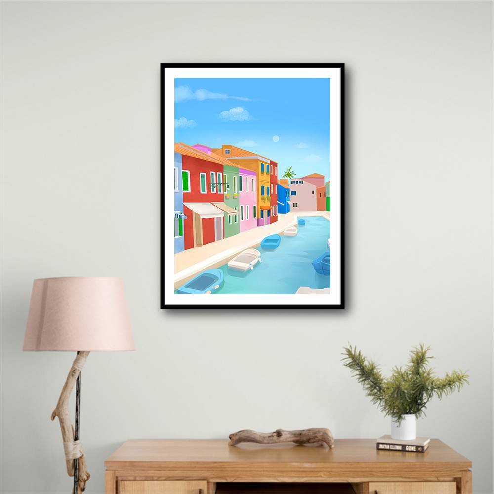 Murano Islands Wall Art