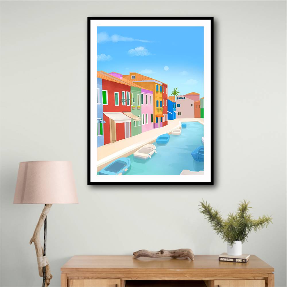 Murano Islands Wall Art