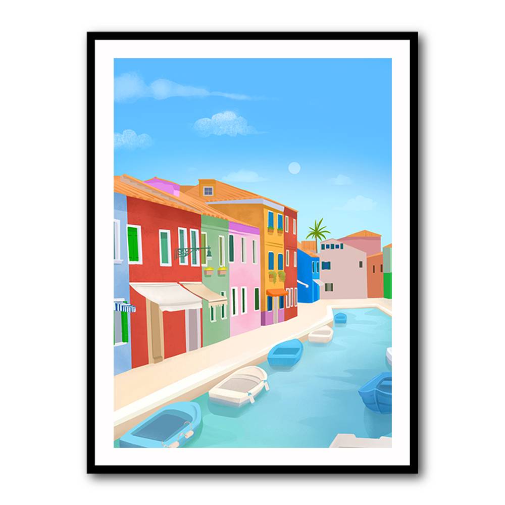 Murano Islands Wall Art