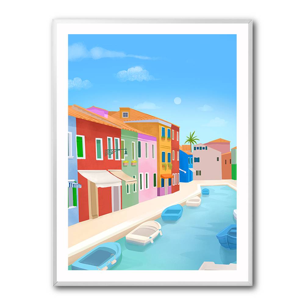 Murano Islands Wall Art