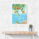 Amalfi Oranges Wall Art