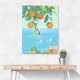 Amalfi Oranges Wall Art