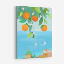 Amalfi Oranges Wall Art