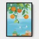 Amalfi Oranges Wall Art