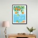 Amalfi Oranges Wall Art