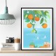 Amalfi Oranges Wall Art