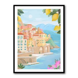 Amalfi Coast Wall Art