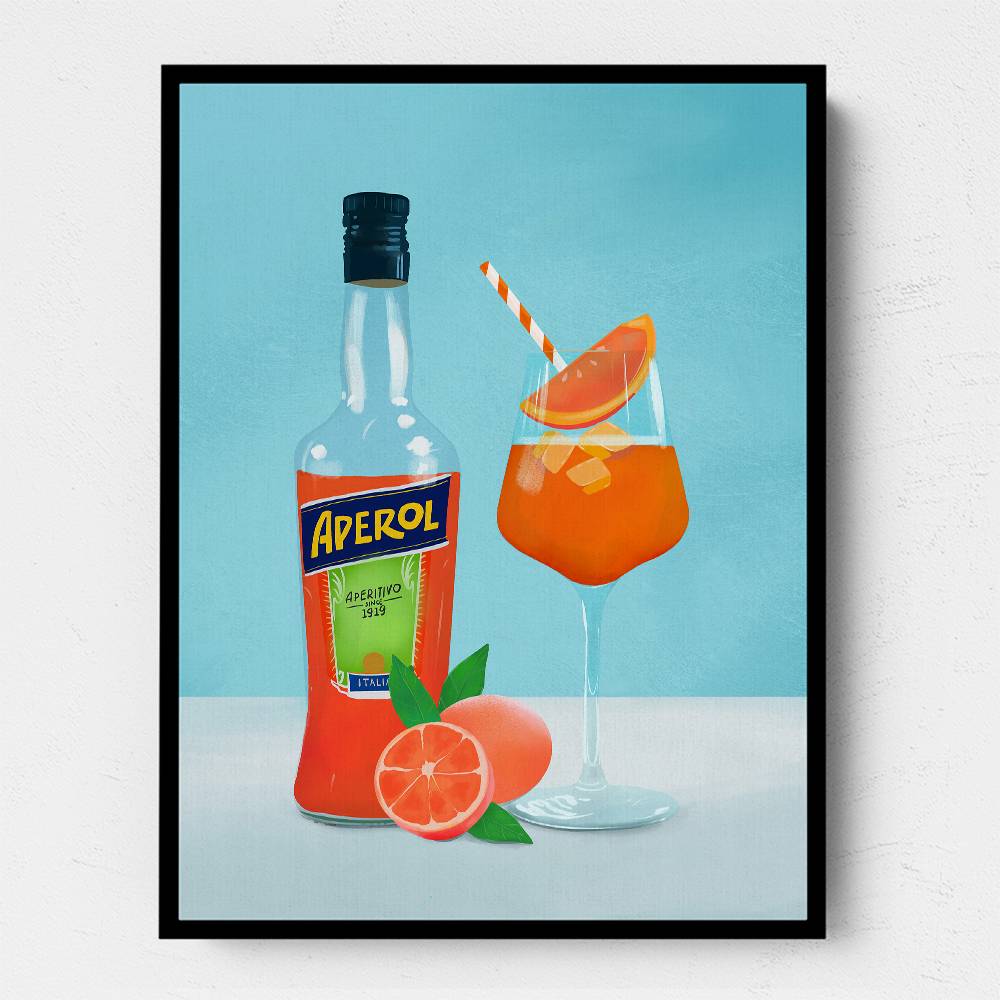 Aperol Spritz Wall Art