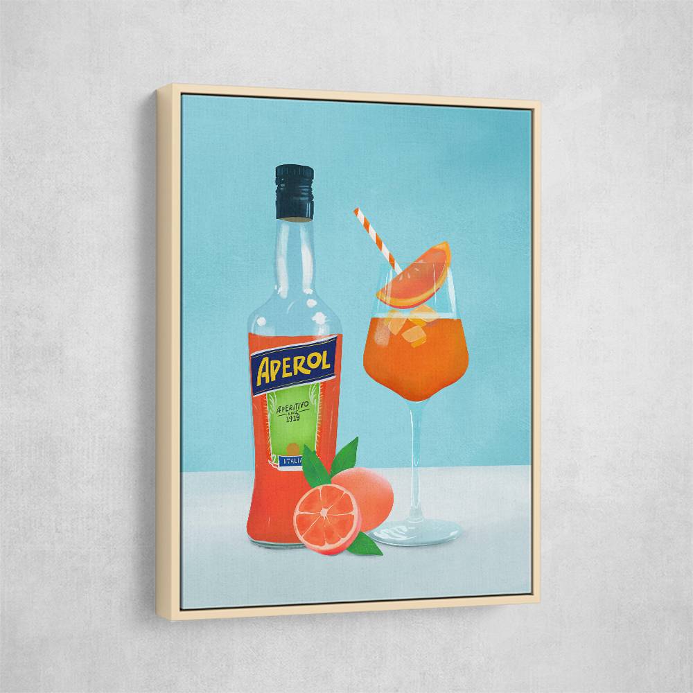 Aperol Spritz Wall Art