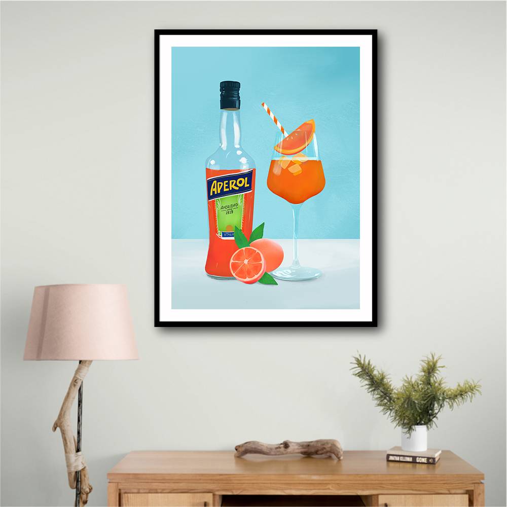 Aperol Spritz Wall Art