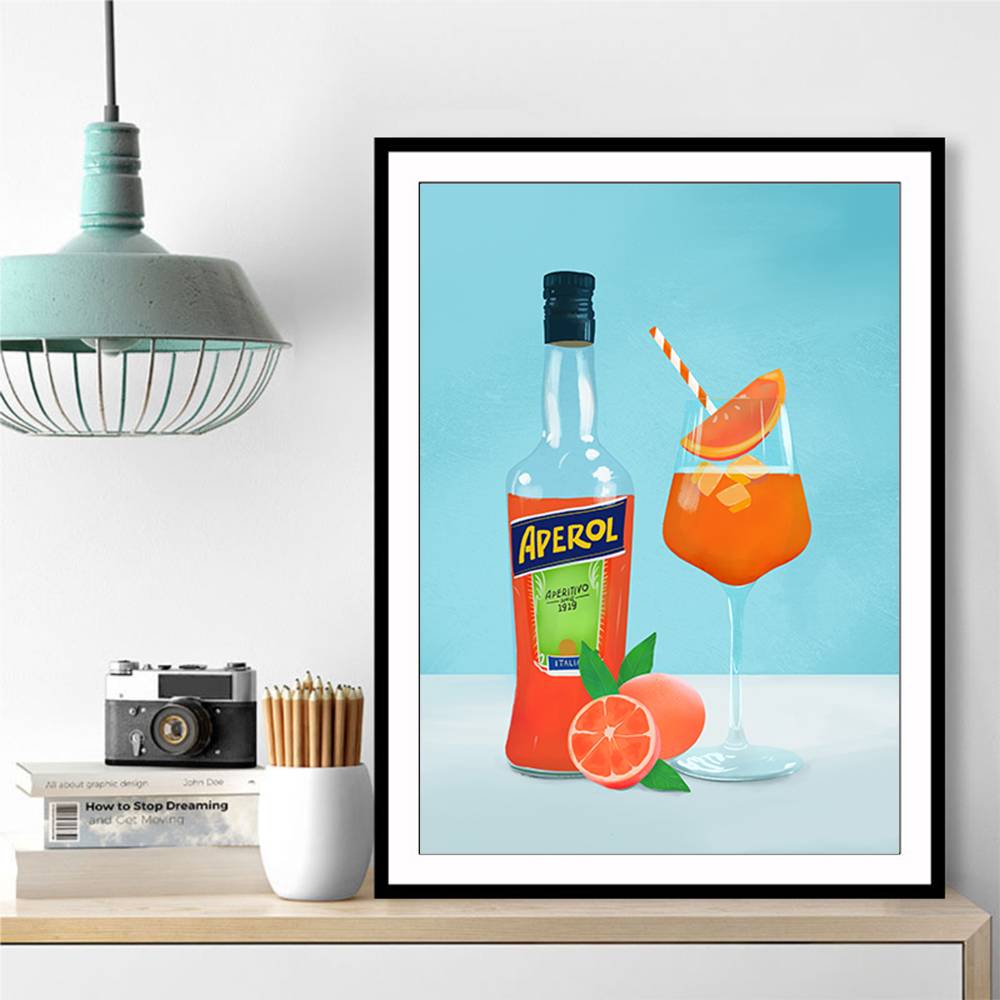 Aperol Spritz Wall Art