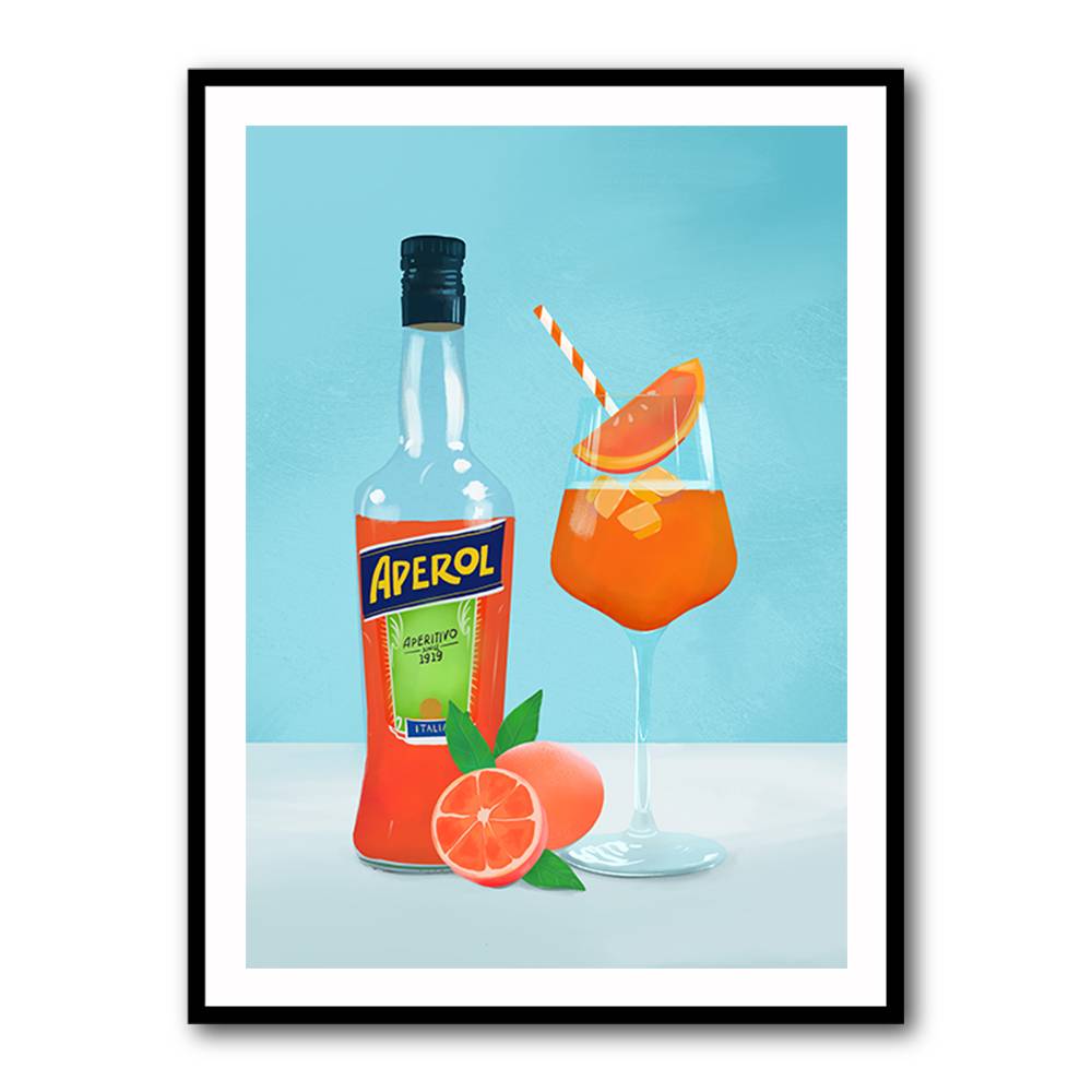 Aperol Spritz Wall Art