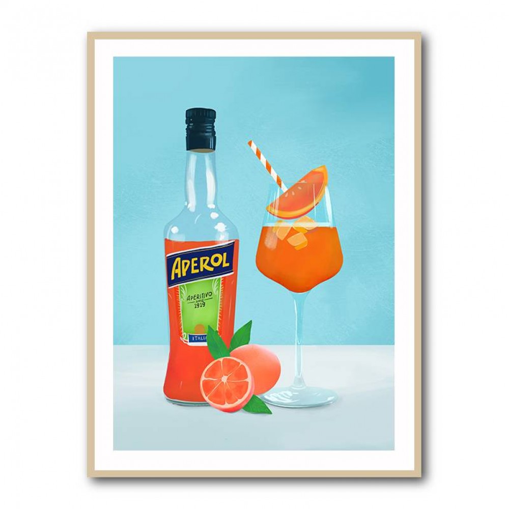 Aperol Spritz Wall Art