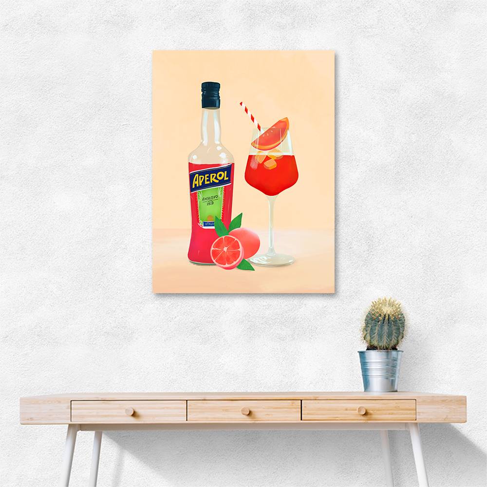 Aperol Spritz Wall Art