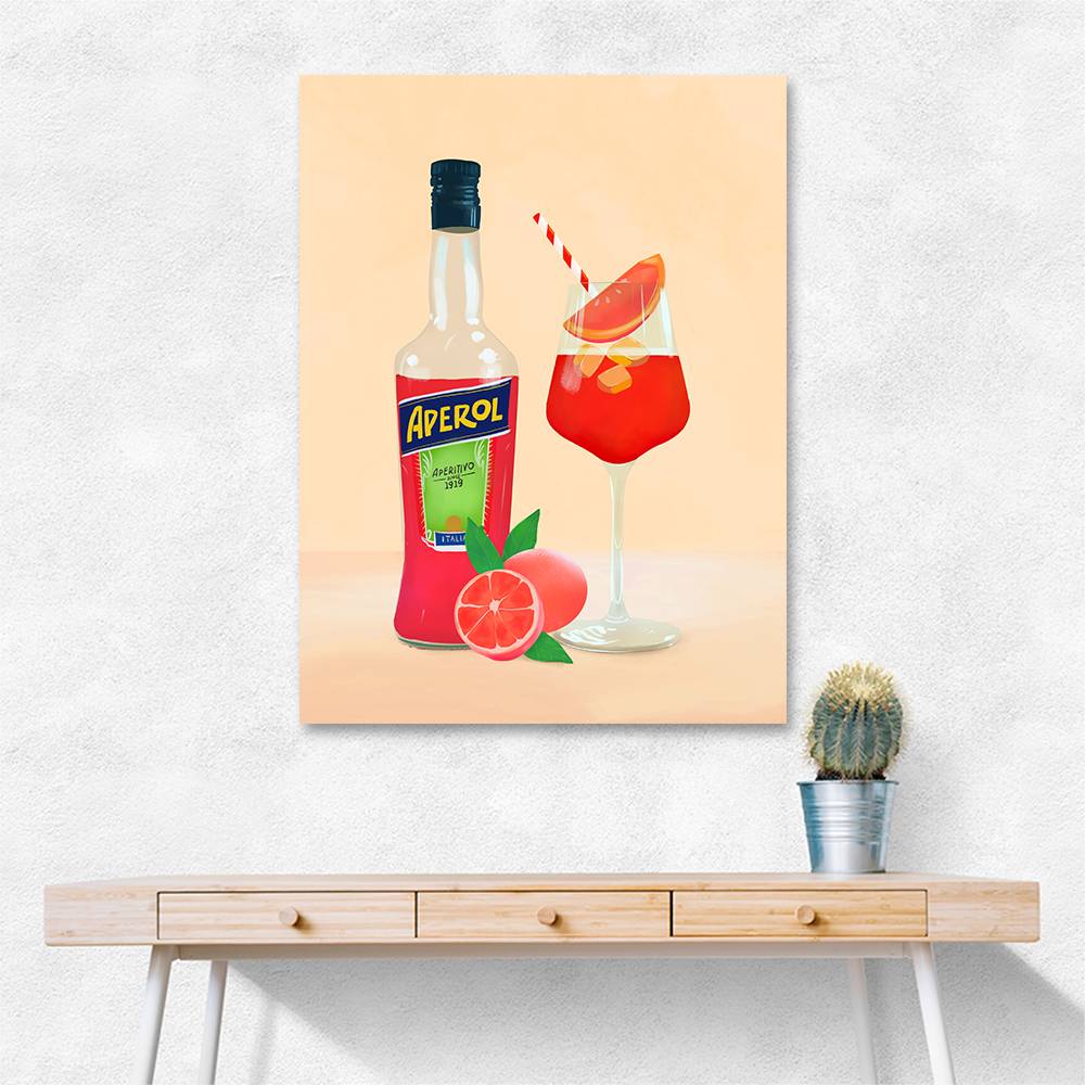 Aperol Spritz Wall Art