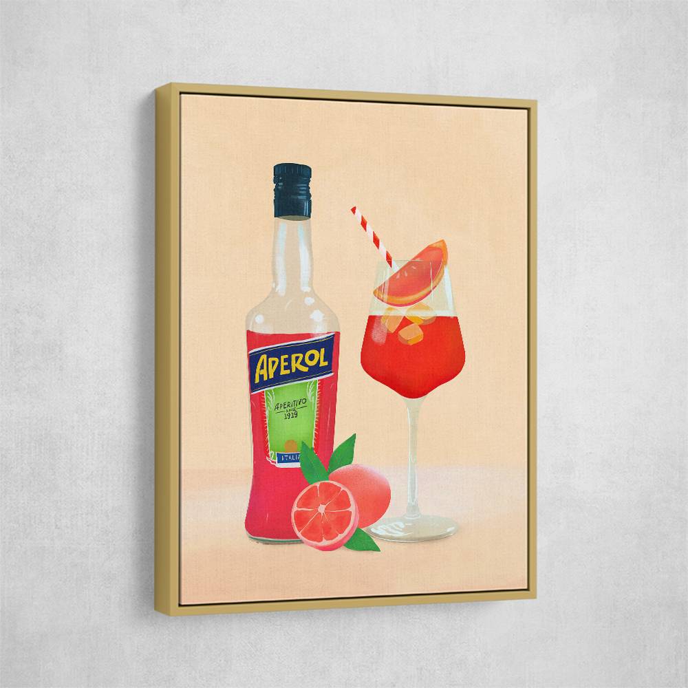 Aperol Spritz Wall Art