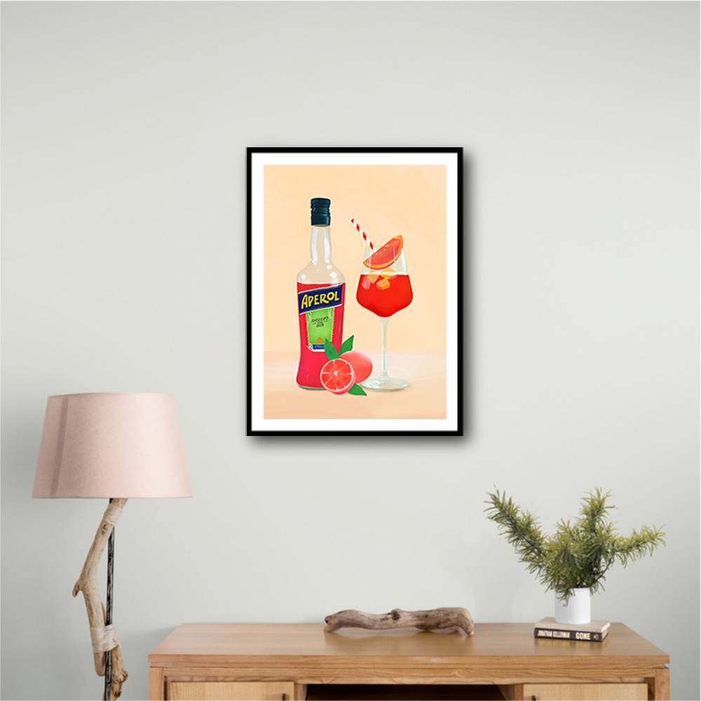 Aperol Spritz Wall Art