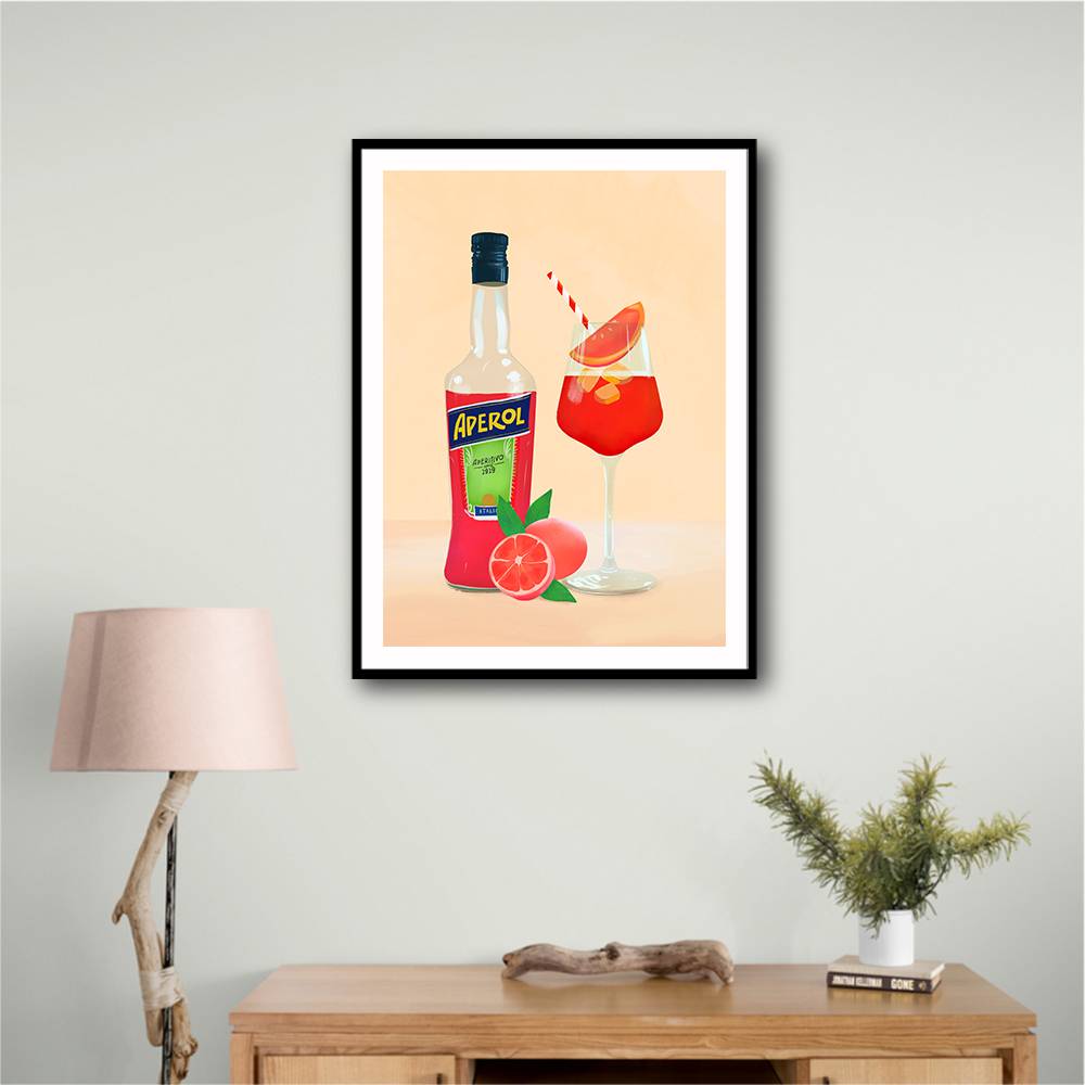 Aperol Spritz Wall Art