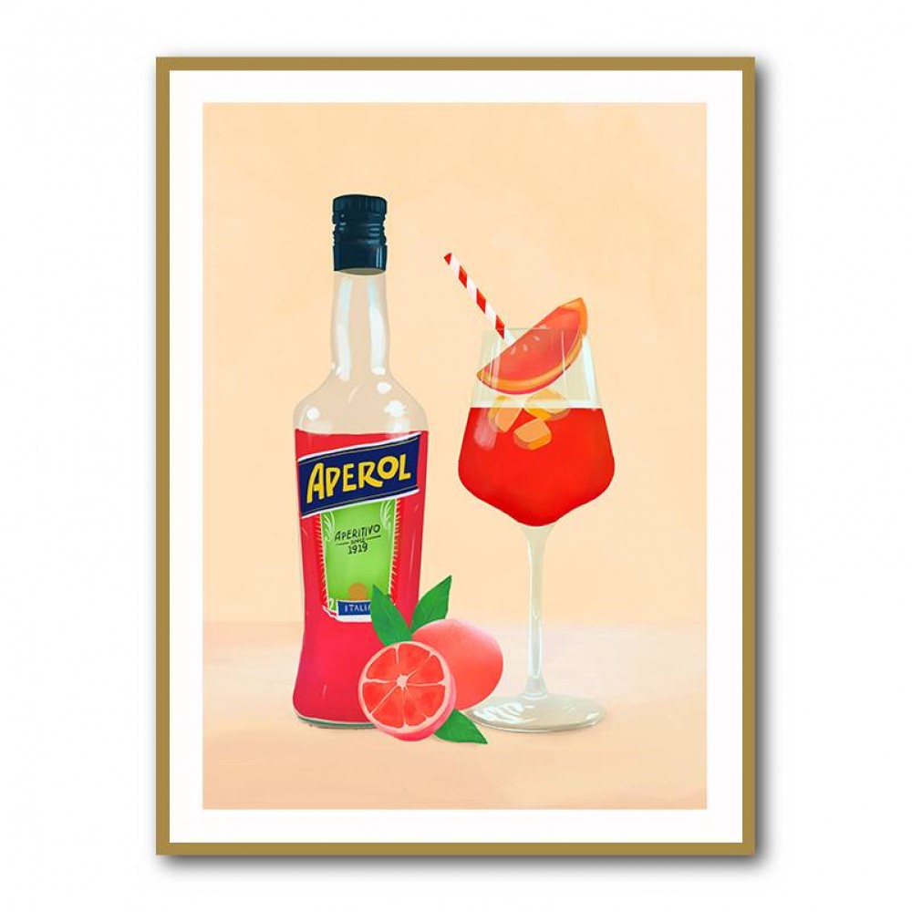 Aperol Spritz Wall Art