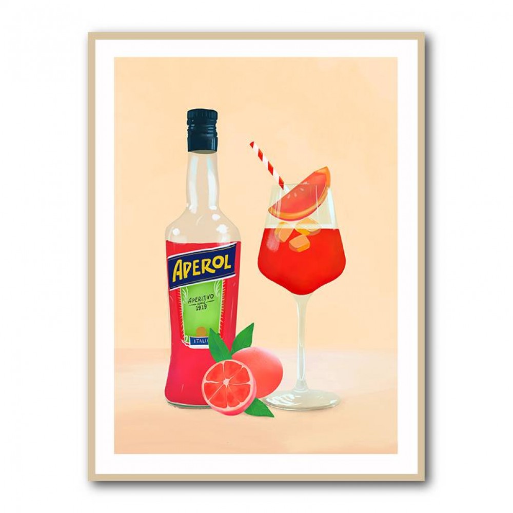 Aperol Spritz Wall Art