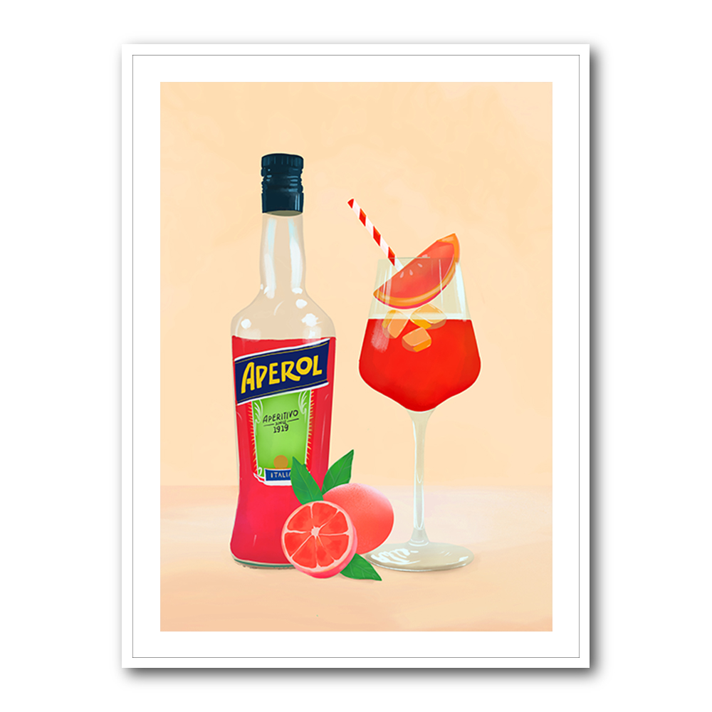 Aperol Spritz Wall Art