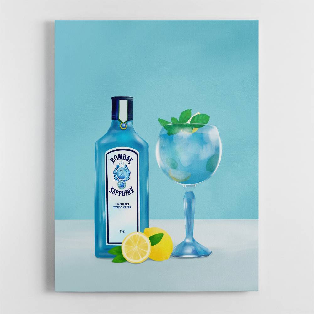 Gin Cocktail Wall Art