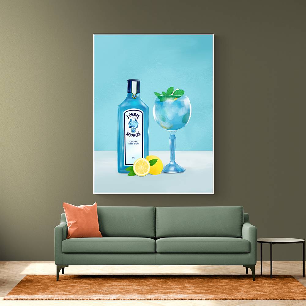 Gin Cocktail Wall Art