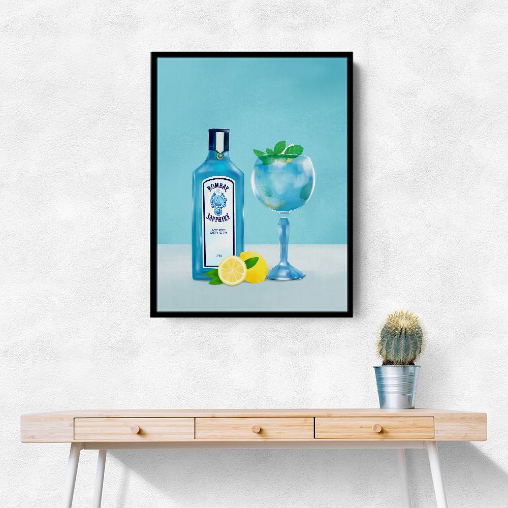 Gin Cocktail Wall Art