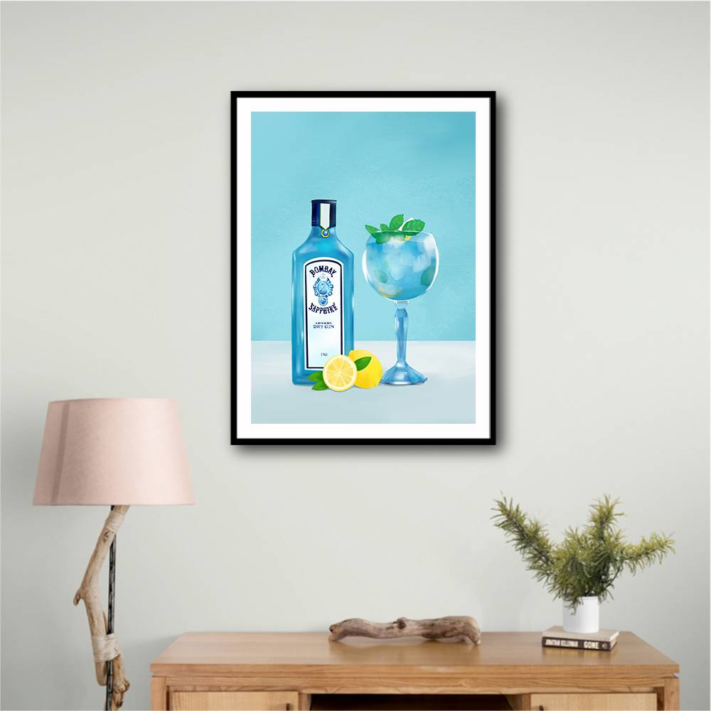 Gin Cocktail Wall Art