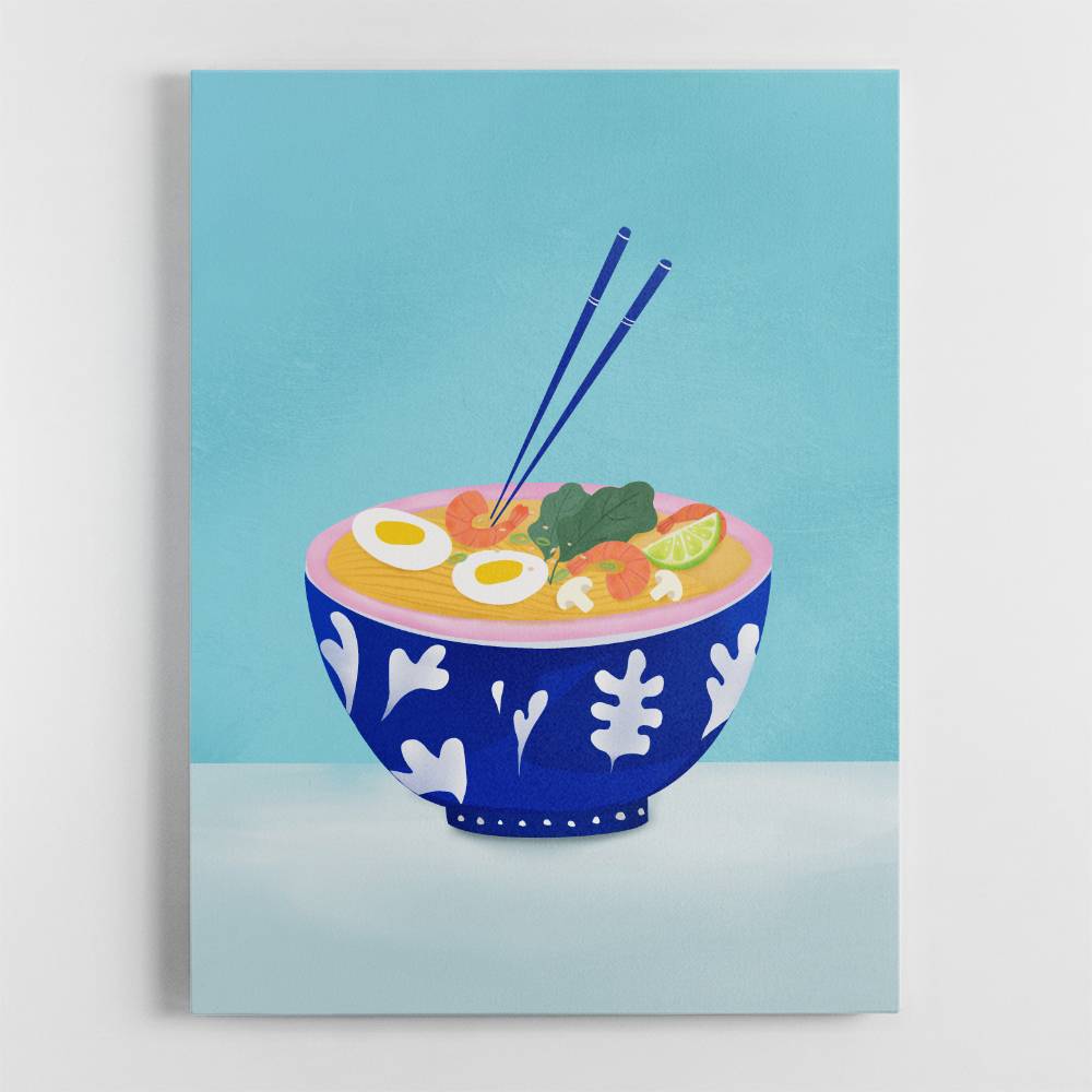 Ramen Bowl Wall Art